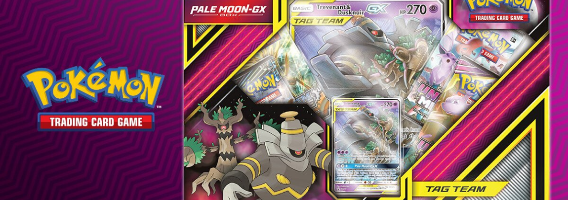 The Pale Moon GX Box and Trevenant & Dusknoir GX Deck Tech