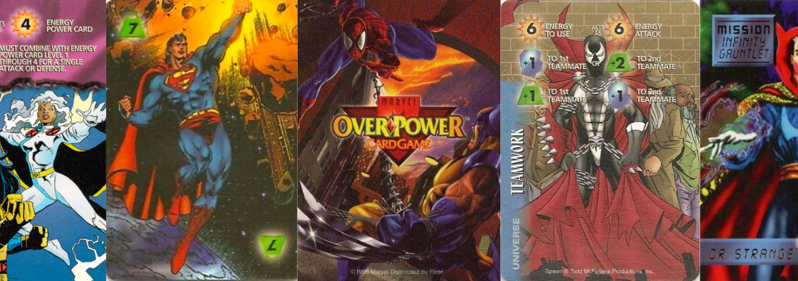OverPower: The Wild Superhero TCG From The 90s | Zephyr Epic Blog | Zephyrepic.com